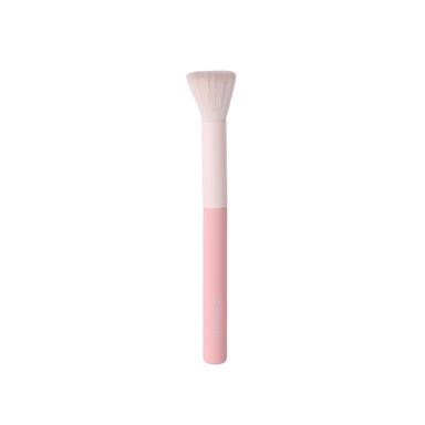 Brocha dentada para polvos durazno rosado -  Miniso