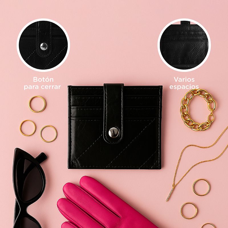 Tarjetero-miniso-lineas-bordadas-negro-Miniso-5-28215