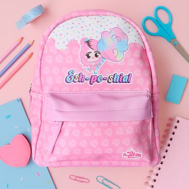 Mochila infantil serie mis pastelitos color rosa -  Mis Pastelitos