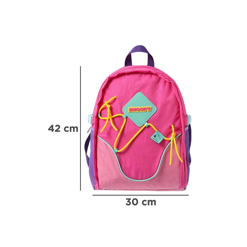 Mochila-escolar-snoopy-agujeta-enfrente-color-rosa-Snoopy-Colorful-Vintage-5-27817