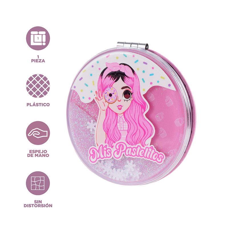 Espejo-port-til-glitter-de-doble-cara-de-la-serie-mis-pastelitos-gris-Mis-Pastelitos-4-27849