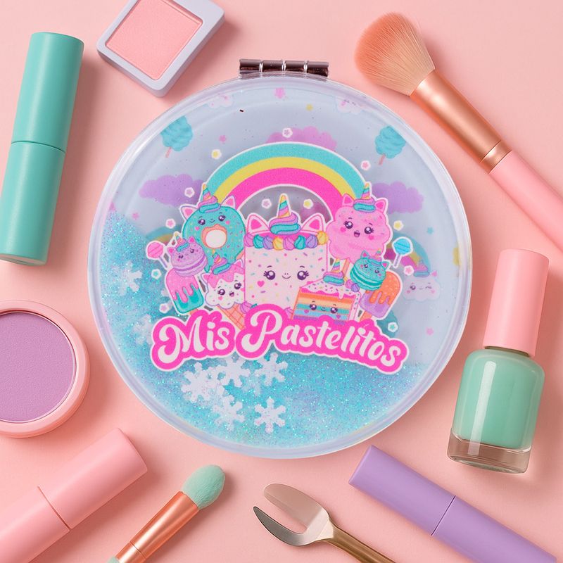 Espejo-port-til-glitter-de-doble-cara-de-la-serie-mis-pastelitos-arco-ris-Mis-Pastelitos-6-27850