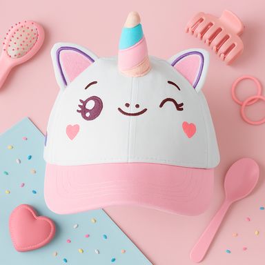 Gorra infantil colección mis pastelitos rosa -  Mis Pastelitos
