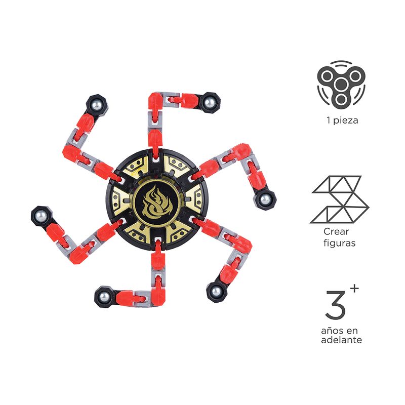 Transformable-spinner-rojo-Miniso-3-10007