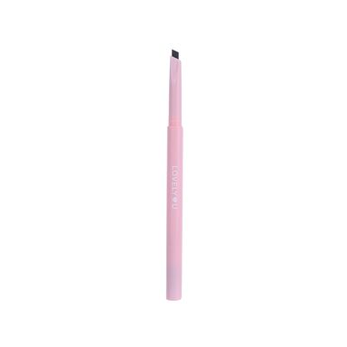 Lápiz de cejas koreano lovely u marrón obscuro -  Miniso