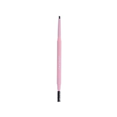 Lápiz de cejas triangular ultrafino lovely u marrón medio -  Miniso
