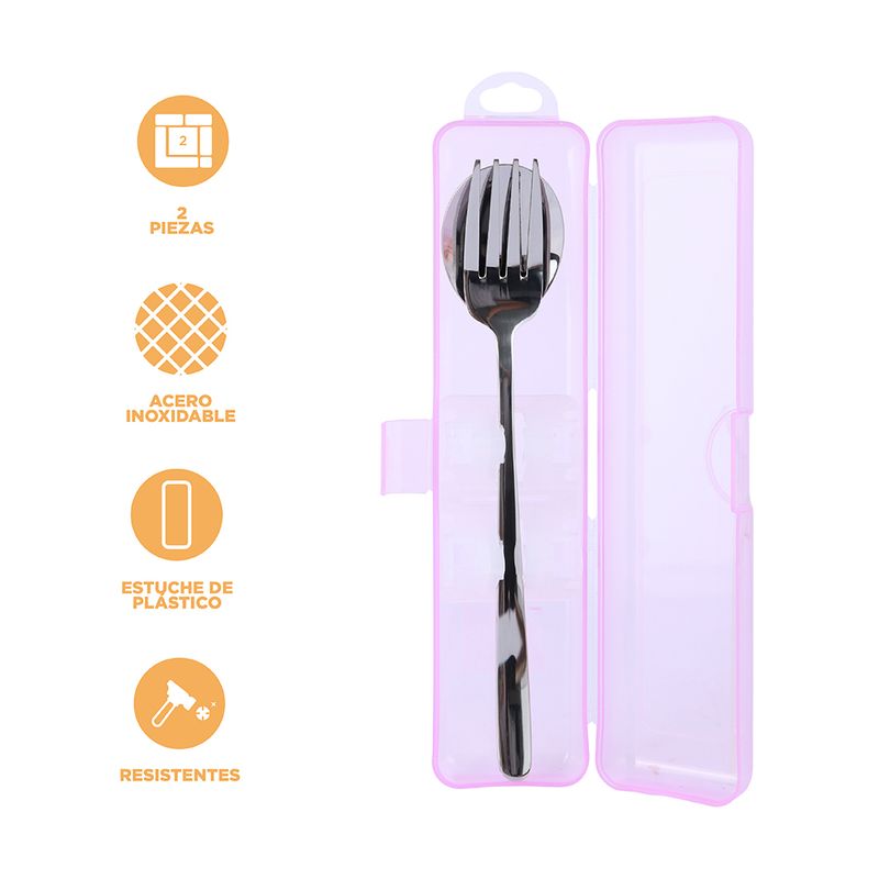 Cubiertos-port-tiles-de-estilo-europeo-p-rpura-con-estuche-Miniso-3-28070