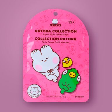 Mascarilla ratora super fruit series durazno -  Ratora