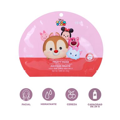 Mascarilla frutal disney tsum tsum series cherry -  Disney
