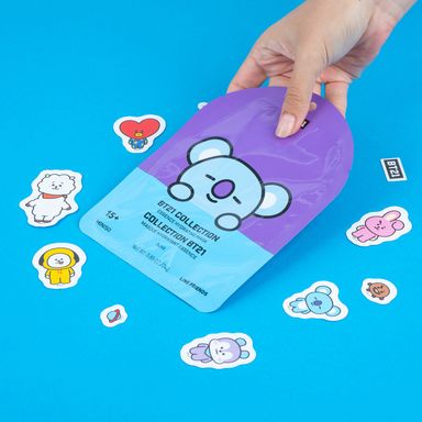 Mascarilla hidratante esencia colección bt21 oliva -  BT21