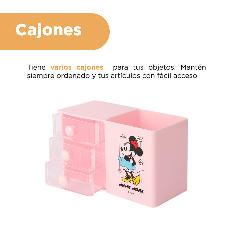Organizador-de-pl-stico-disney-mickey-de-tres-capas-para-escritorio-minnie-Disney-5-28100