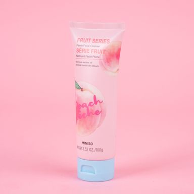Limpiador facial serie melocotón fruit series -  Miniso