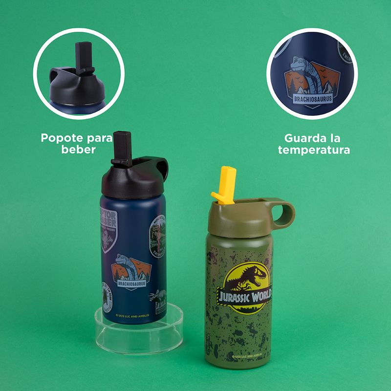 Tomatodo-de-acero-con-asa-para-ni-os-jurassic-world-550-ml-azul-oscuro-Jurassic-World-6-28123