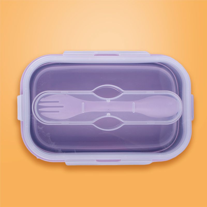Taper-para-alimentos-plegable-de-silicona-de-color-solido-con-cuchara-1000-ml-p-rpura-Miniso-2-28131