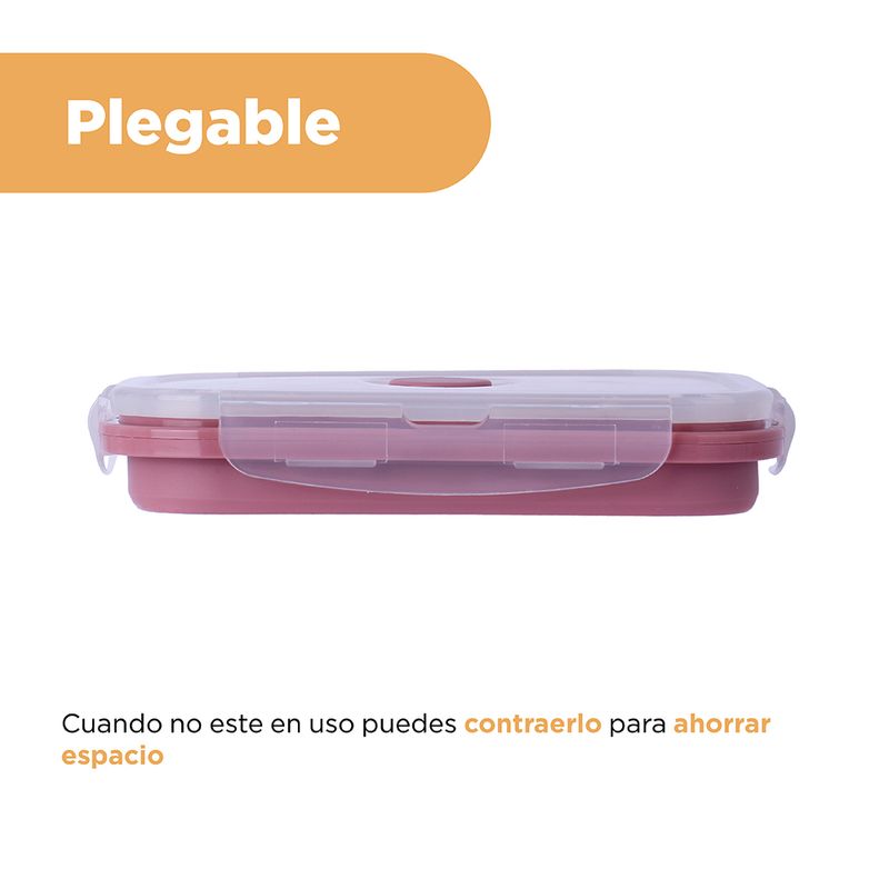 Taper-para-alimentos-plegable-de-silicona-de-color-solido-800-ml-rojo-Miniso-5-28132