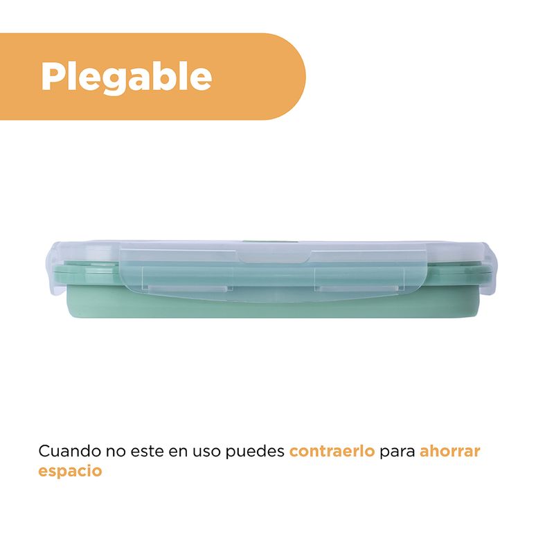Taper-para-alimentos-plegable-de-silicona-de-color-solido-800-ml-verde-Miniso-4-28133