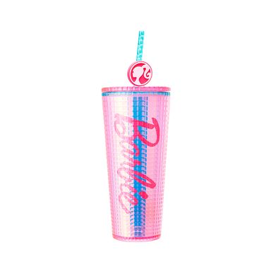 Tomatodo de plástico barbie shining collection vaso de doble pared con sorbete 775 ml -  Barbie