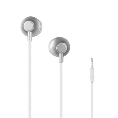 Audífonos 3.5 mm con control en linea modelo pa602 blanco miniso -  Miniso