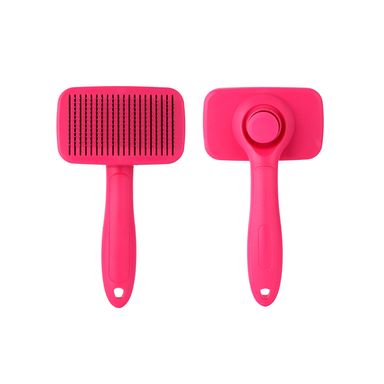 Cepillo rosa serie macaron 2.0 para mascotas -  Miniso