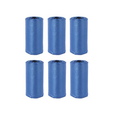 Bolsa sanitaria 6x20 unidades azul serie macaron 2.0 para mascotas -  Miniso