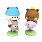 Llavero-3d-panda-sobre-caballo-resorte-multicolor-Miniso-4-28172