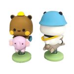 Llavero-3d-panda-sobre-caballo-resorte-multicolor-Miniso-5-28172