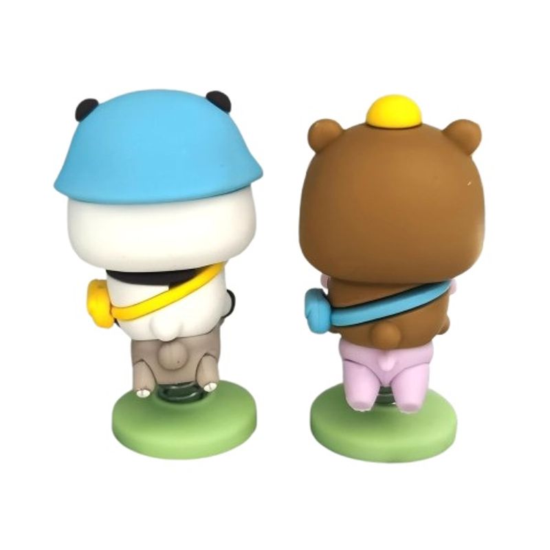 Llavero-3d-panda-sobre-caballo-resorte-multicolor-Miniso-6-28172