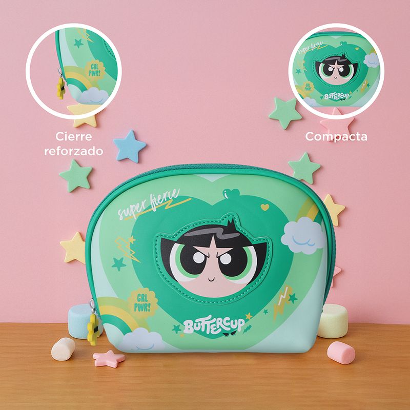 Cosmetiquera-circular-powerpuff-girls-verde-Las-Chicas-Superpoderosas-5-27940
