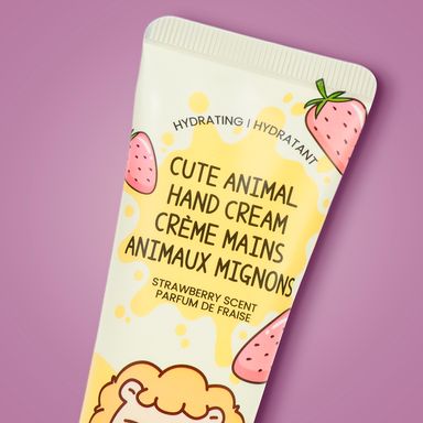 Cute animal serie crema de manos fresa -  Miniso