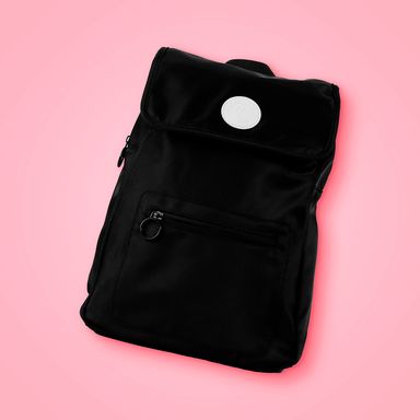 Mochila con solapa fruity fairy 3.0 miniso negro -  Miniso