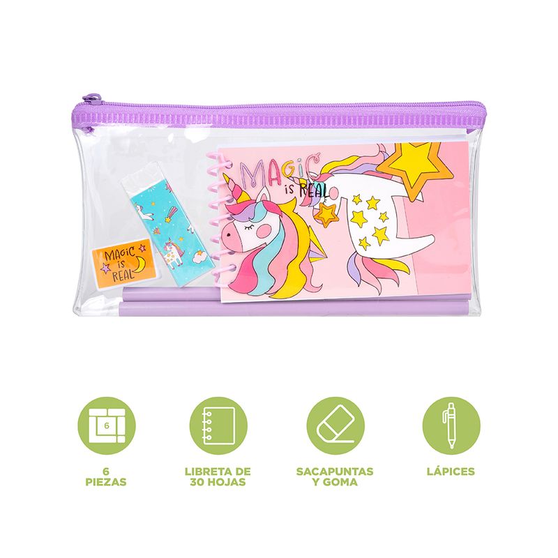 Set-libro-encuadernado-con-alambre-2-lapices-1-sacapuntas-1-goma-20cm-serie-unicorn-Unicorn-4-27183