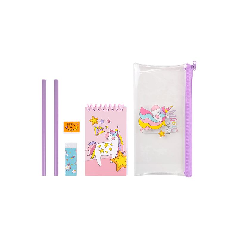 Set-libro-encuadernado-con-alambre-2-lapices-1-sacapuntas-1-goma-20cm-serie-unicorn-Unicorn-1-27183