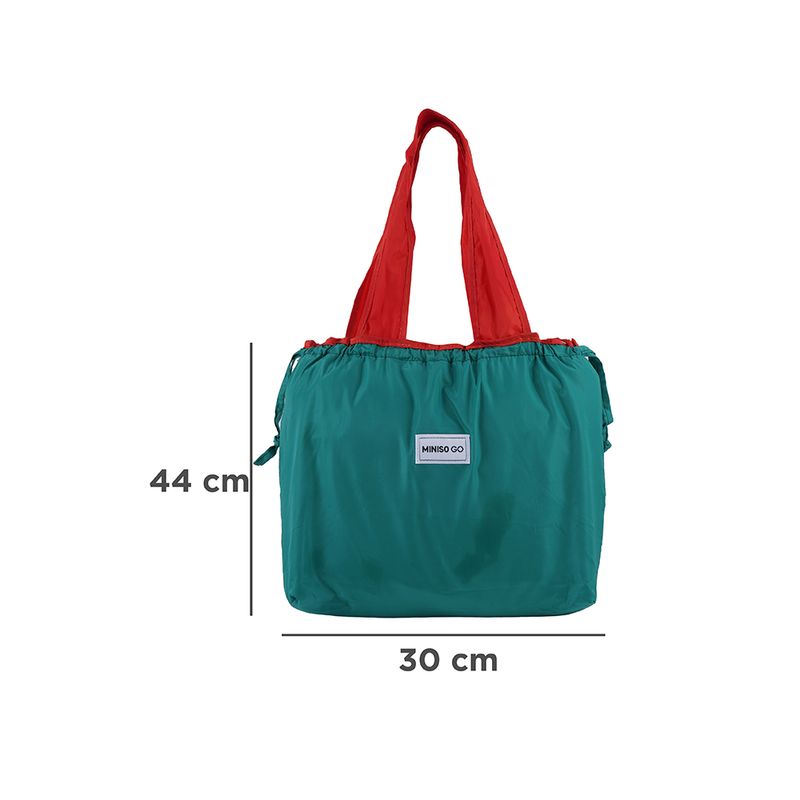 Organizador-para-viaje-bolso-de-compras-plegable-de-moda-verde-Miniso-5-26235