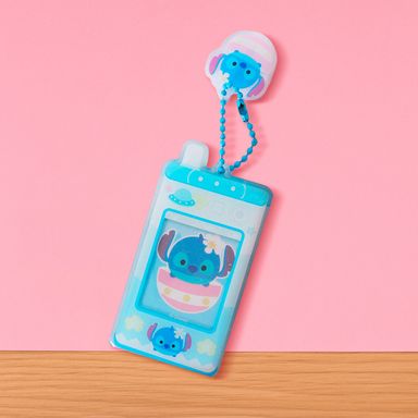 Porta credencial con charm lilo stitch -  Disney