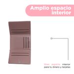 Cartera-corta-con-broche-para-mujer-miniso-serie-shiny-rosa-Miniso-4-28388