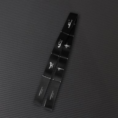 Banda de resistencia para yoga de la nueva serie de colores negro -  Miniso