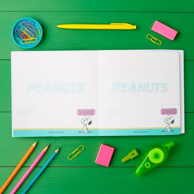 Cuaderno a 80 hojas serie snoopy -  Snoopy Colorful Vintage