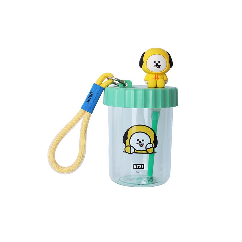 Tomatodo-de-pl-stico-con-decoraci-n-y-correa-bt21-collection-de-520-ml-chimmy-BT21-1-27058