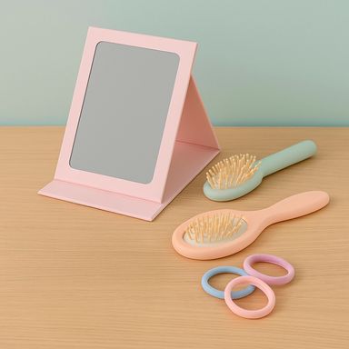 Espejo de maquillaje de escritorio plegable serie my little pony -  My Little Pony