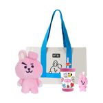 Pack-Peluche-Cooky-18Cm-X-13Cm-X-16Cm-Bolso-De-Compras-Con-Cintas-De-Cooky-Vaso-De-Plastico-con-Correa-De-520-Ml-Cooky-Llavero-3D-Cooky-BT21-1-26914