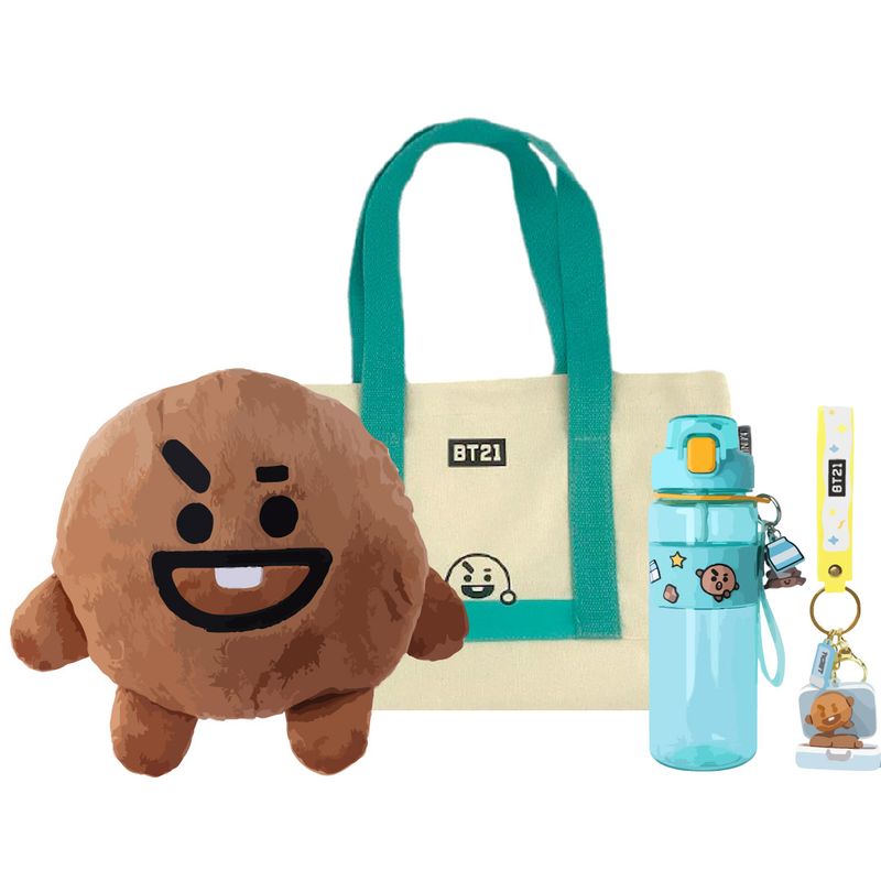 Pack-Peluche-Shooky-28Cm-Bolso-De-Compras-Con-Cintas-De-Color-Shooky-Cilindro-De-Plastico-Con-Correa-Y-Funda-800-Ml-Shooky-Llavero-3D-Shooky-1-26929