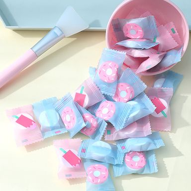Mascarilla comprimida 35 pzs donut -  Candy Series
