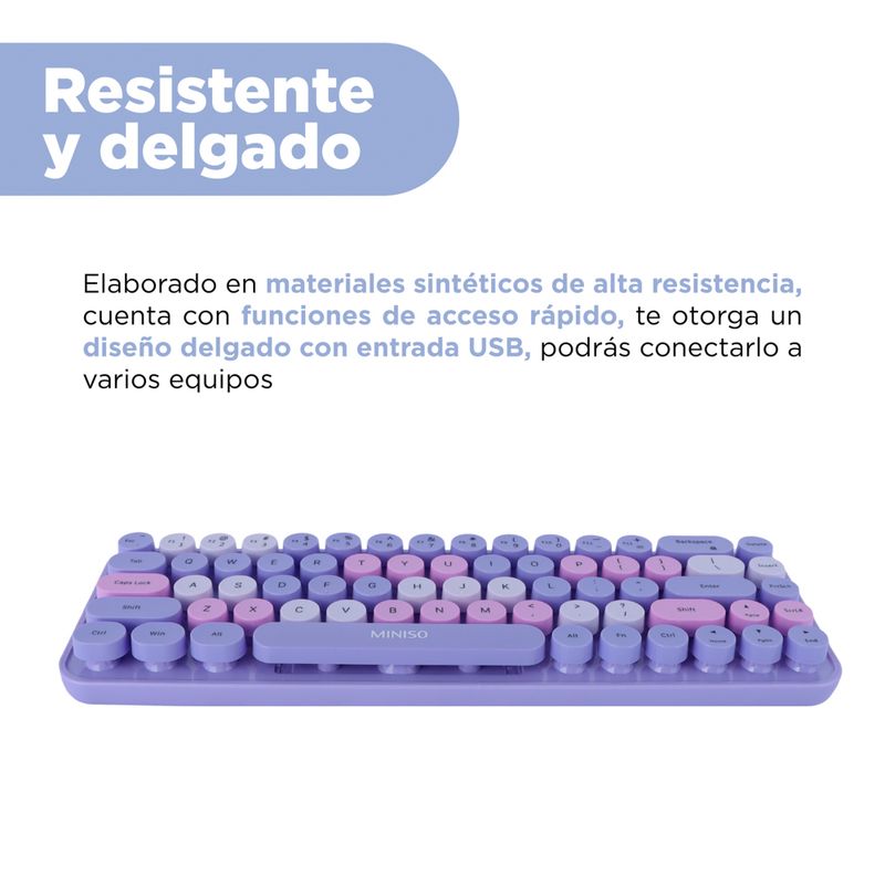 Teclado-inal-mbrico-de-moda-modelo-sk-676ag-morado-miniso-Miniso-4-28475