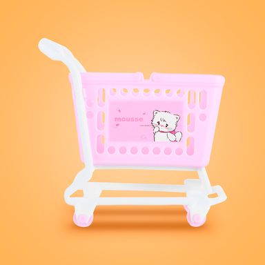 Carrito de plástico pequeño colección mikko -  Mikko