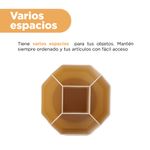 Organizador-de-pl-stico-portalapices-giratorio-de-5-ranuras-mori-girl-beige-Miniso-5-28493