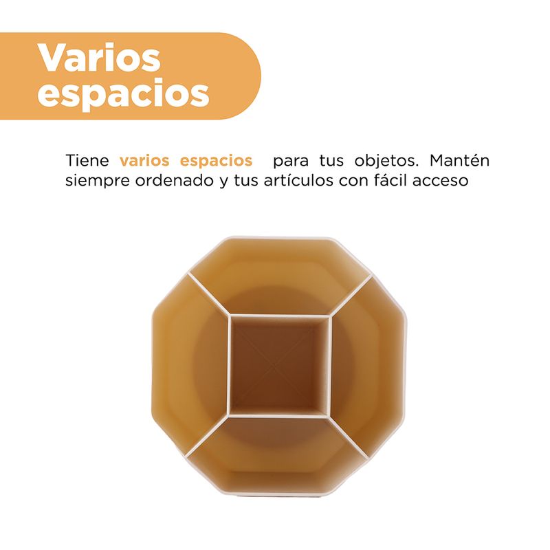 Organizador-de-pl-stico-portalapices-giratorio-de-5-ranuras-mori-girl-beige-Miniso-5-28493