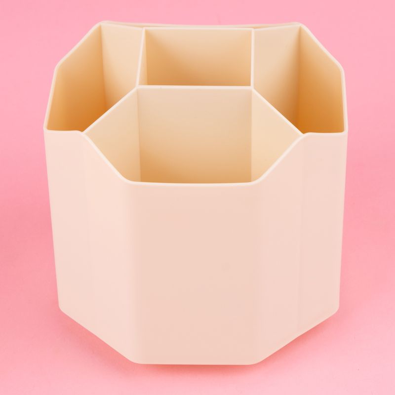 Organizador-de-pl-stico-portalapices-giratorio-de-5-ranuras-mori-girl-beige-Miniso-6-28493
