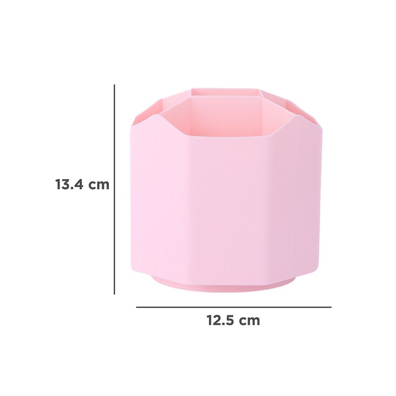 Organizador-de-pl-stico-portalapices-giratorio-de-5-ranuras-mori-girl-rosa-Miniso-7-28494