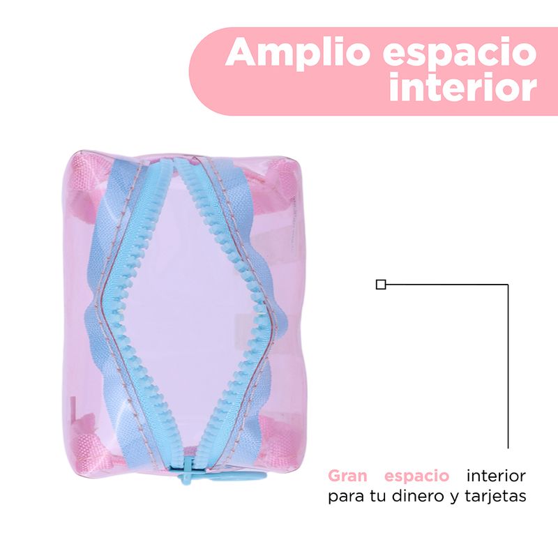 Monedero-miniso-serie-clear-plastic-rosa-Miniso-5-28498