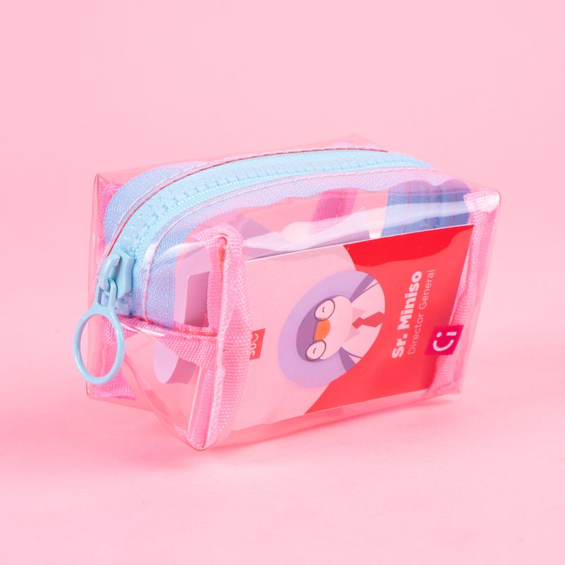 Monedero-miniso-serie-clear-plastic-rosa-Miniso-7-28498